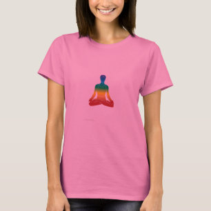 Lotusblommar placerar - Chakra färger T Shirt