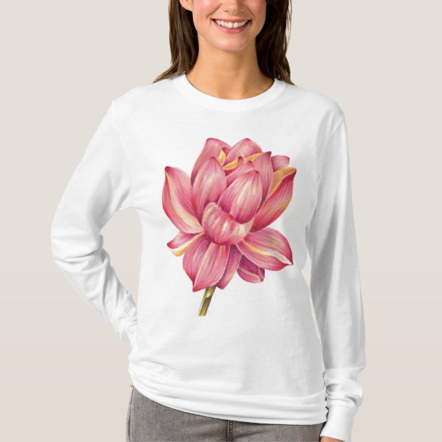 Lotusblommaskapare Tee Shirt (Framsida)