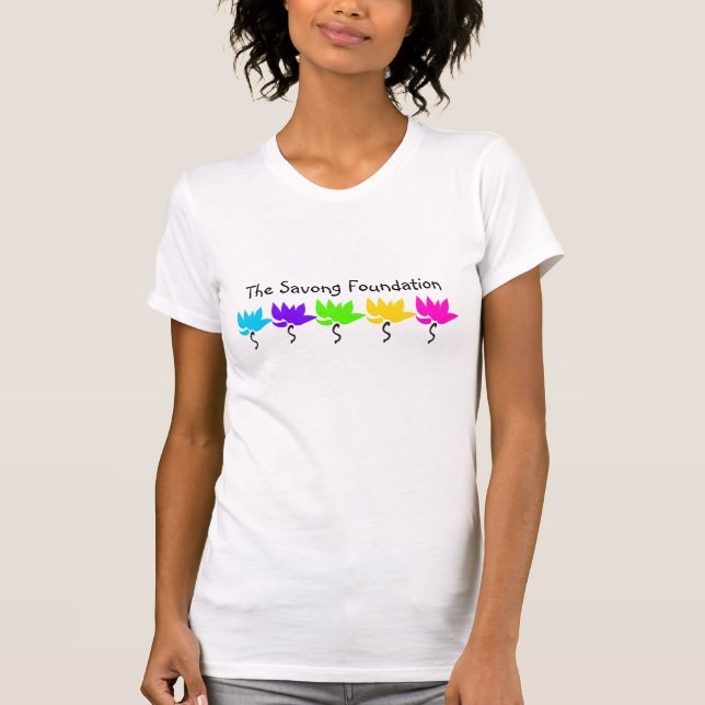 Lotusblommatshirten T-shirt (Framsida)