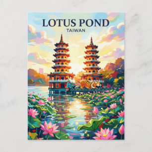 Lotussjön Taiwan Vykort
