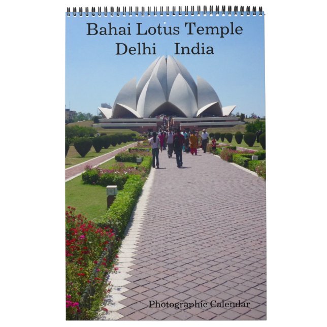 lotustemplet i Delhi Kalender (Omslag)