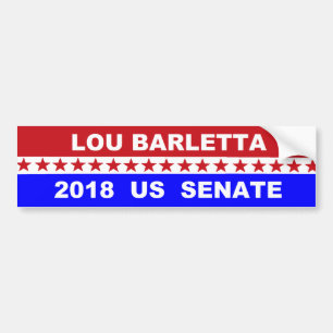 Lou Barletta US senat Pennsylvania 2018 Bildekal