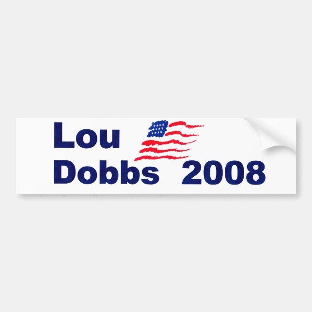 Lou dobbs 2008 bildekal (Framsidan)
