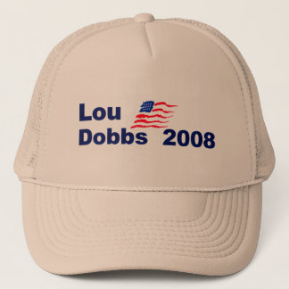 Lou dobbshatt 2008 truckerkeps