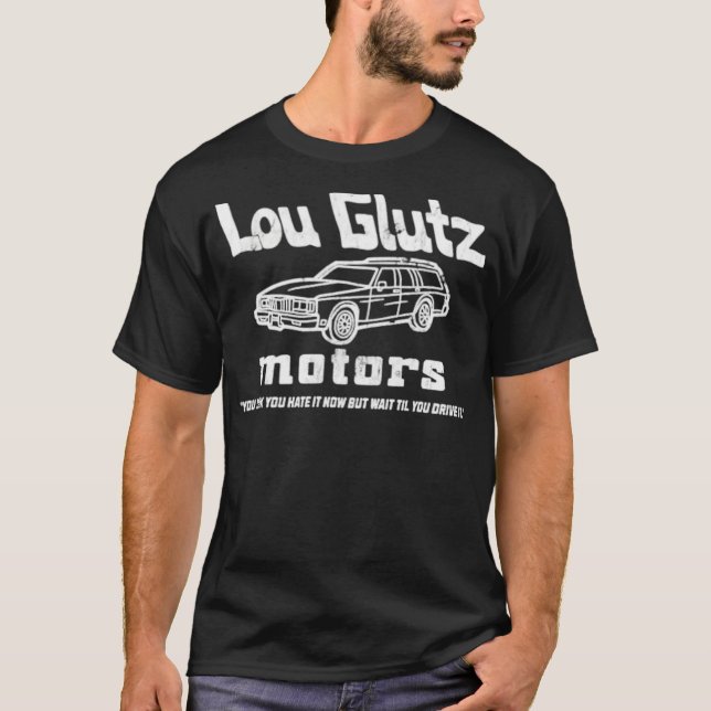 Lou Glutz Motors T Shirt (Framsida)