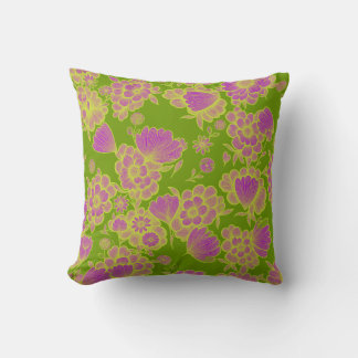 Lou Green 💚💜 Barock Floral Kudde