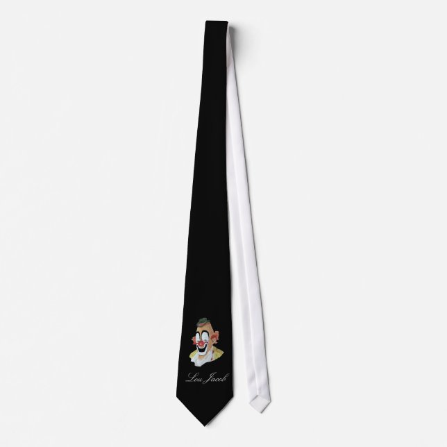 Lou Jacob Clown Necktie Slips (Framsida)