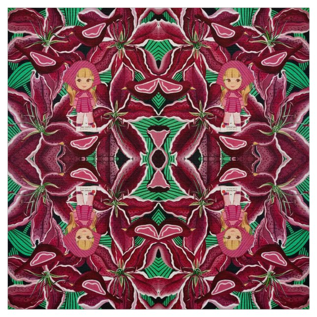 Lou Lily Fabric Tyg (Provkarta)