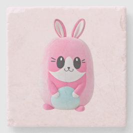 "Lou Lou". En fegt rosa varelse Stenunderlägg