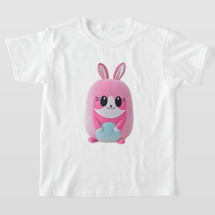 "Lou Lou". En rosa varelse. T Shirt