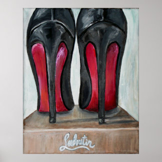 Louboutin Red Grund Heels Poster Art