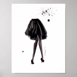 Louboutins i Bläck Poster