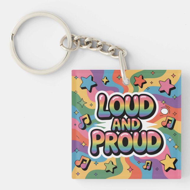 LOUD AND PROUD | LGBTQ+ Pride Ally (Framsidan)