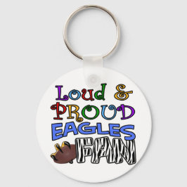 Loud Eagles Fläkt Nyckelring