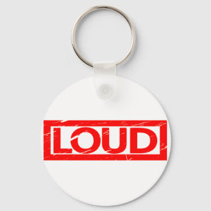 Loud Frimärke Nyckelring