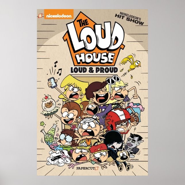 Loud House Loud Proud Poster (Framsidan)