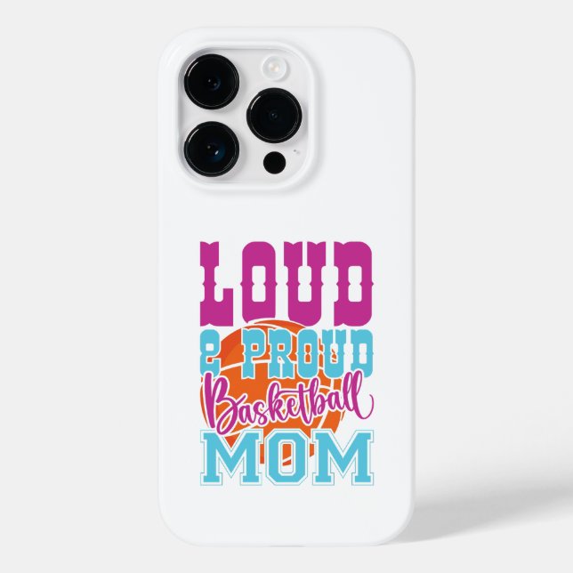 Loud och Proud Basketball Mamma (Baksida)