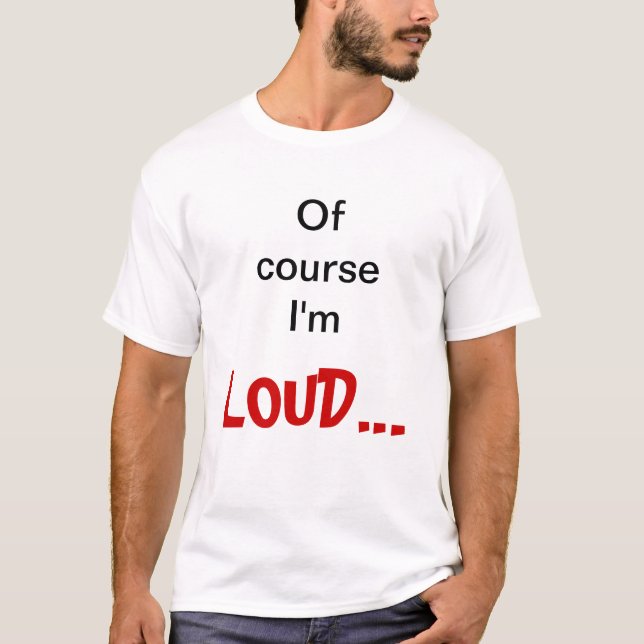 LOUD Opera Singer T-shirt (Framsida)