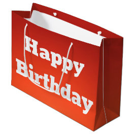 Loud Orange Grattis på födelsedagen Gift Bag