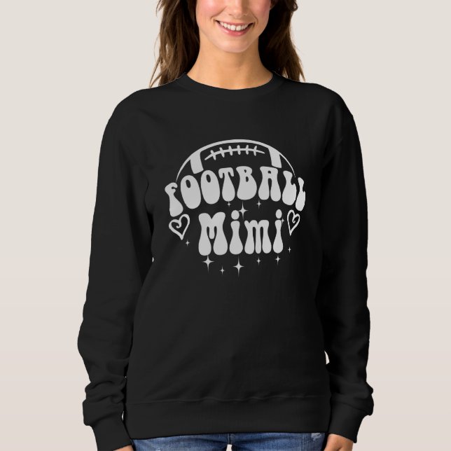 Loud & Proud Football Mimi Game Day Vibes Senior F T Shirt (Framsida)