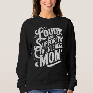 Loud & Supportive Cheer Mamma Baseball, fotboll T Shirt