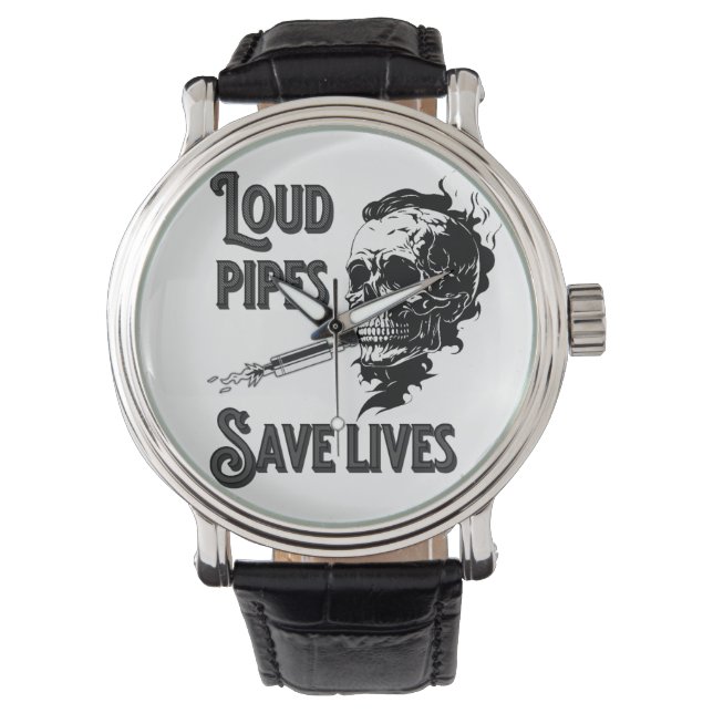 Loude rör spara lever i livet armbandsur (Framsida)