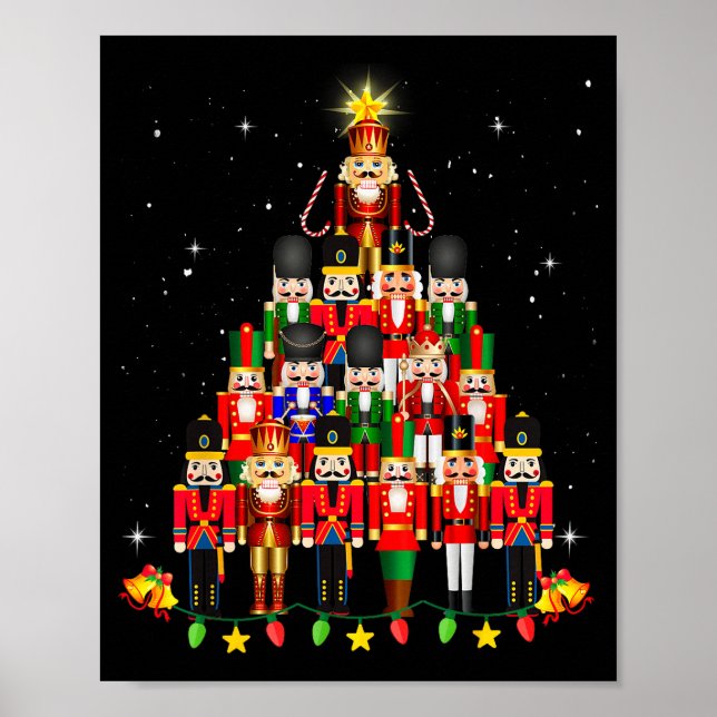 Loudest Nutcracker Group Matching Family Holiday F Poster (Framsidan)