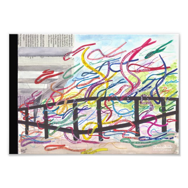 LoudFence General Synod 2023 - A4-Poster Fototryck (Framsidan)