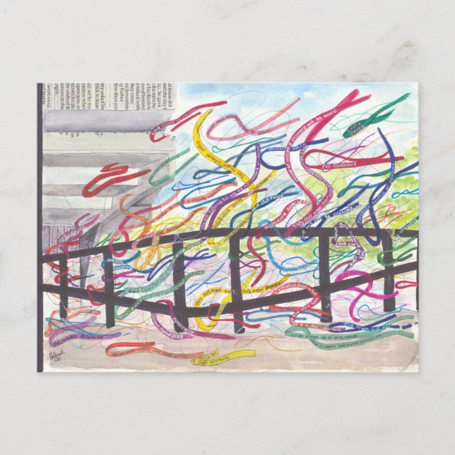 LoudFence General Synod 2023 - vykort (Framsida)