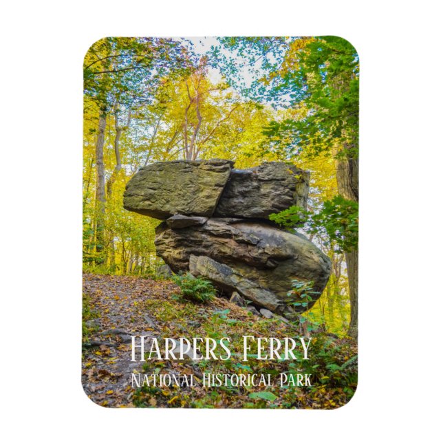 Loudoun Heights Trail, Harpers Ferry NHP Magnet (Vertikal)