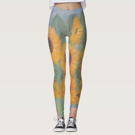 Loughlin Solrosmålning Leggings