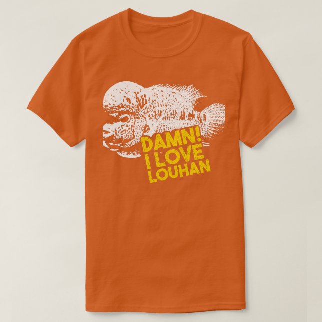 Louhan Fish Simple T Shirt (Design framsida)