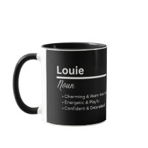 Louie Pojknamn Definition Personlig Mugg