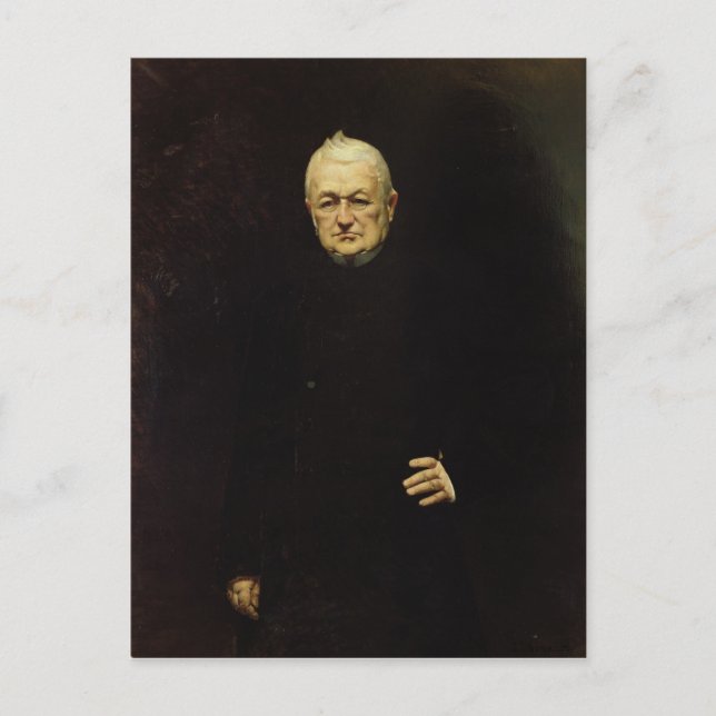 Louis Adolphe Thiers, 1877 Vykort (Framsida)