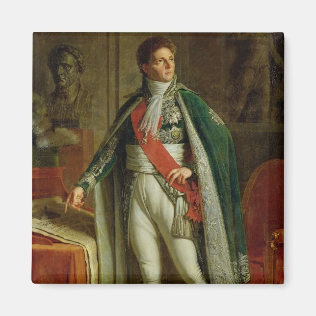 Louis Alexandre Berthier Showing Karta of of Magnet (Framsidan)