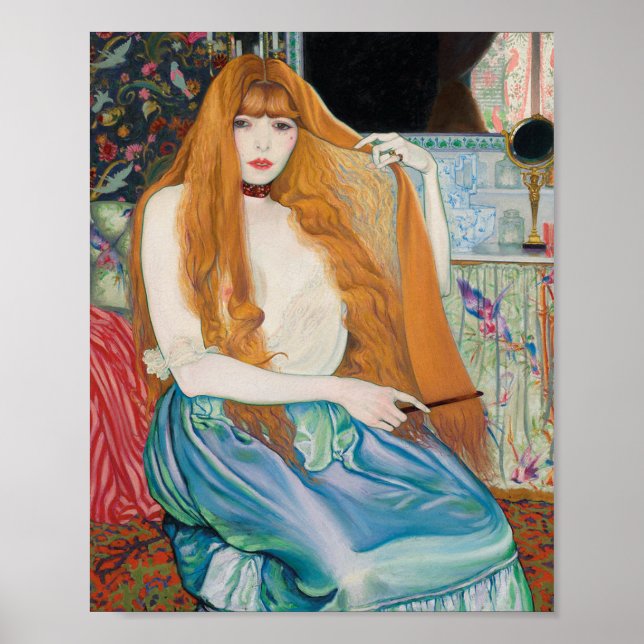 Louis Anquetin - Kvinnor på hennes toalett Poster (Framsidan)