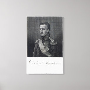 Louis-Antoine de Bourbon Hertig av Angouleme Canvastryck