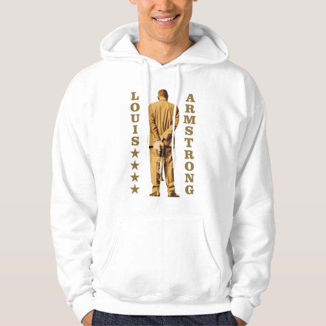 Louis Armstrong Hoodie (Framsida)