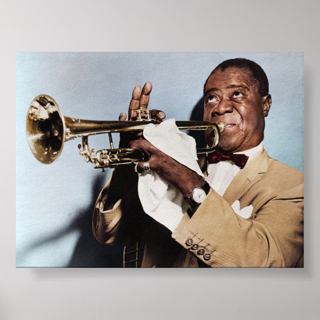 Louis Armstrong Poster (Framsidan)