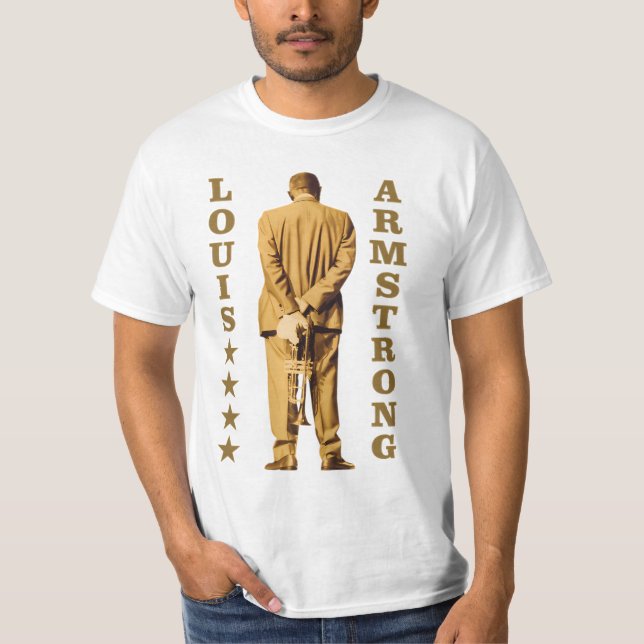 Louis Armstrong T Shirt (Framsida)