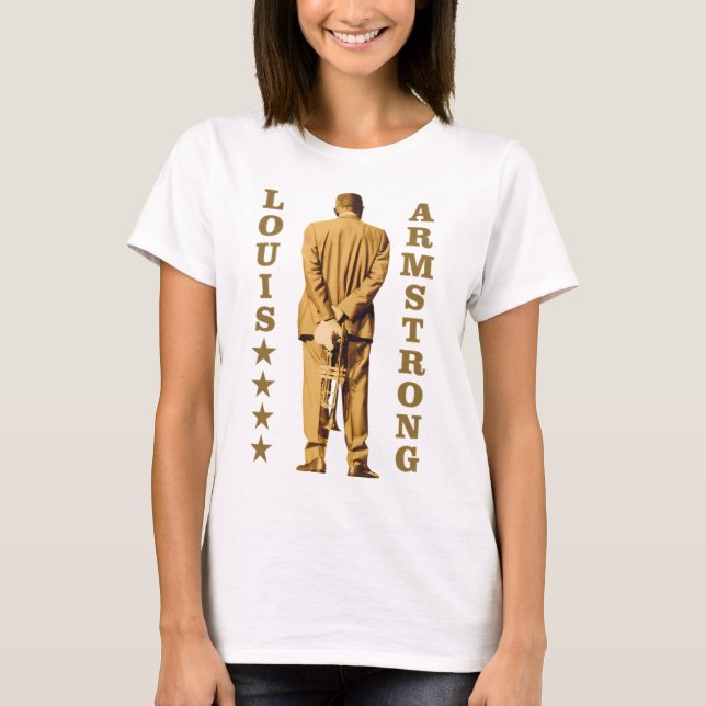 Louis Armstrong T Shirt (Framsida)