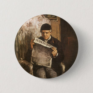 Louis Auguste Cezanne Far vid konstnärsläsningen Knapp