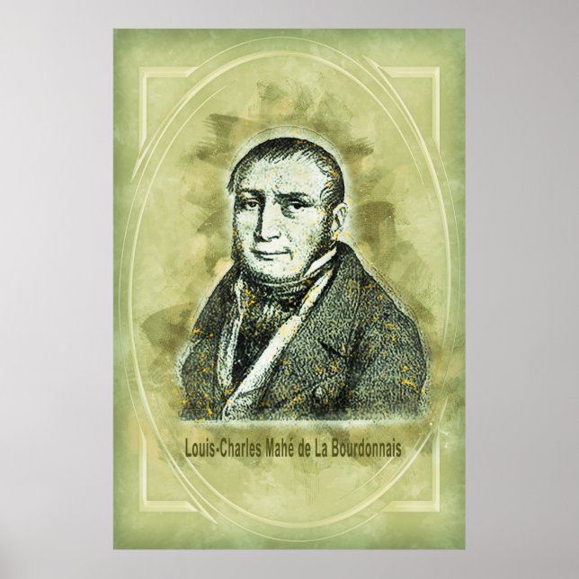 Louis-Charles Mahé de La Bourdonnais Poster (Framsidan)