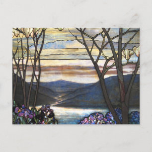 Louis Comfort Tiffany - Glass 4 Magnolias Vykort