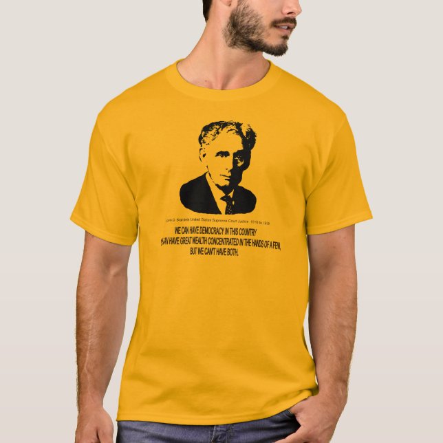 Louis D. Brandeis En T Shirt (Framsida)