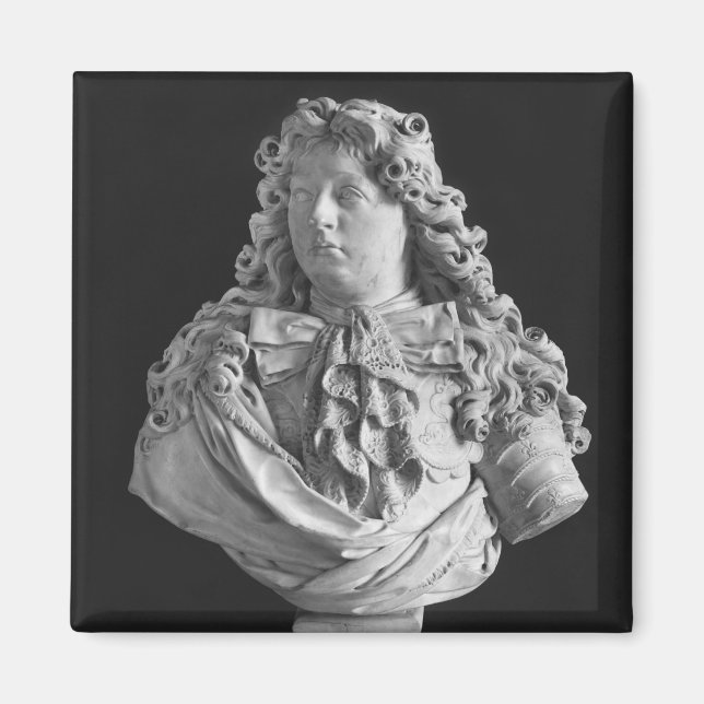 Louis de Frankrike Bust Magnet (Framsidan)