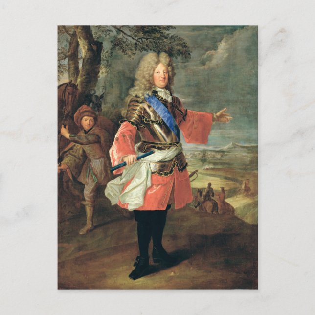 Louis de Frankrike Le Grand Dauphin, 1697 Vykort (Framsida)