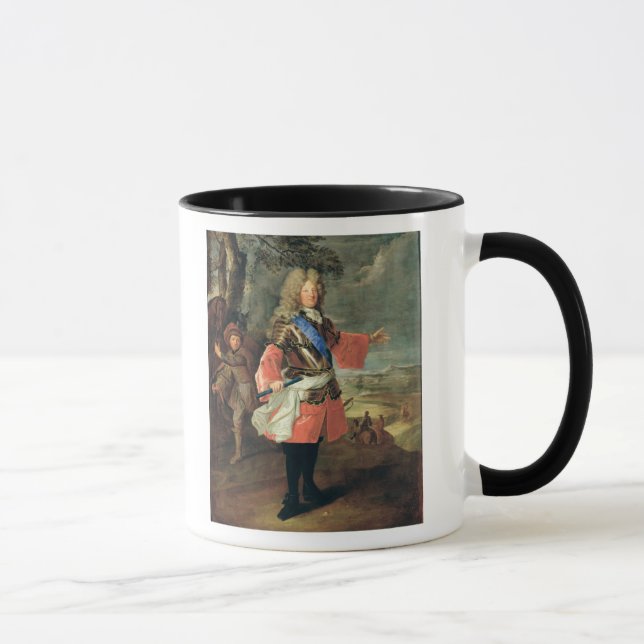 Louis de Frankrike Le storslagen Dauphin, 1697 Mugg (Höger)