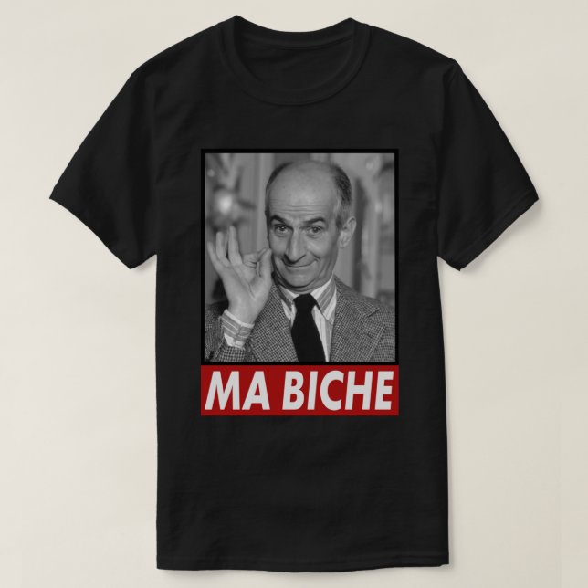 Louis de Funes Ma Biche Design Classic T-Shirt (Design framsida)
