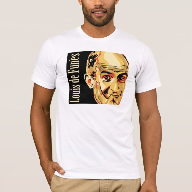 louis de funes Tshirt Tee (Framsida)